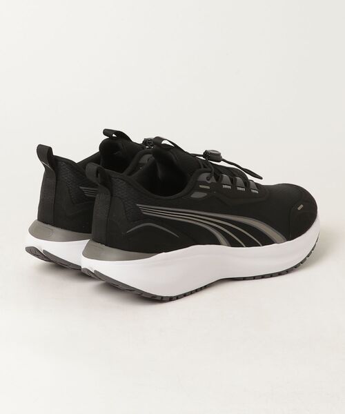 PUMA（プーマ）の「プーマ PUMA SOFTRIDE ムーブオン F AS WD（スニーカー・メンズ・ブラック・26.5cm/27.0cm/25.0cm/26.0cm/28.0cm/25.5cm/27.5cm）」の2枚目の写真