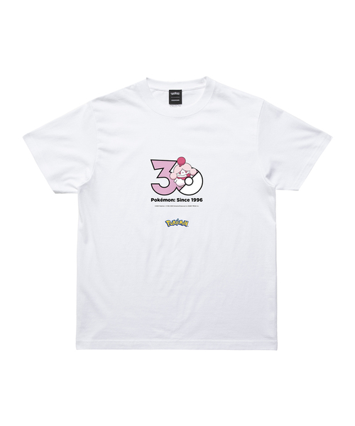 ZOZOSPOT(ゾゾスポット)の「Pokemon 30th Anniversary 1025 T-shirt 「ペロリーム」(Tシャツ/カットソー・レディース・ホワイト・SMALL/MEDIUM/LARGE/X-LARGE/XX-LARGE/XXX-LARGE/100cm/110cm/120cm/130cm/140cm/150cm/160cm)」の1枚目の写真