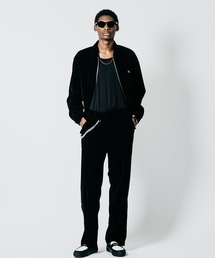 VELOUR TRACK SUIT PANTS