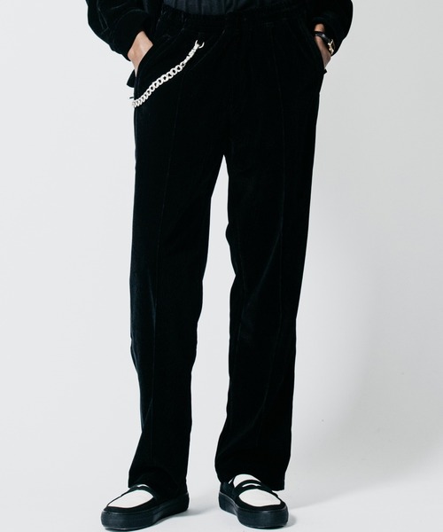 CRIMIE(クライミー)の「VELOUR TRACK SUIT PANTS(スラックス・メンズ・ブラック/グリーン・XXL/XL/L/M/S)」の11枚目の写真