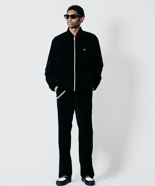 CRIMIE(クライミー)の「VELOUR TRACK SUIT PANTS(スラックス・メンズ・ブラック/グリーン・XXL/XL/L/M/S)」の15枚目の写真