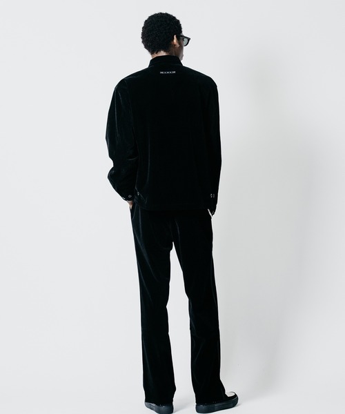 CRIMIE(クライミー)の「VELOUR TRACK SUIT PANTS(スラックス・メンズ・ブラック/グリーン・XXL/XL/L/M/S)」の18枚目の写真