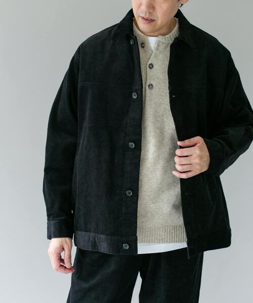 URBAN RESEARCH DOORS（アーバンリサーチドアーズ）の「コーデュロイ トラッカージャケット（その他アウター・メンズ・モカ/ブラック/オレンジ/チャコールグレー・X-LARGE/MEDIUM/LARGE）」の2枚目の写真