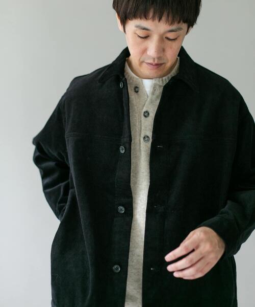 URBAN RESEARCH DOORS（アーバンリサーチドアーズ）の「コーデュロイ トラッカージャケット（その他アウター・メンズ・モカ/ブラック/オレンジ/チャコールグレー・X-LARGE/MEDIUM/LARGE）」の5枚目の写真