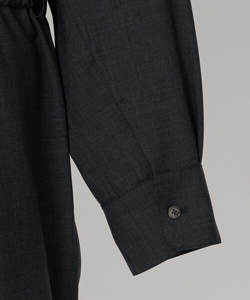 LOEFF(ロエフ)の「<LOEFF>ショート オールインワン(つなぎ/オールインワン・レディース・ブラック/ダークグレー・1/0)」の14枚目の写真