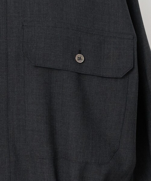 LOEFF(ロエフ)の「<LOEFF>ショート オールインワン(つなぎ/オールインワン・レディース・ブラック/ダークグレー・1/0)」の11枚目の写真