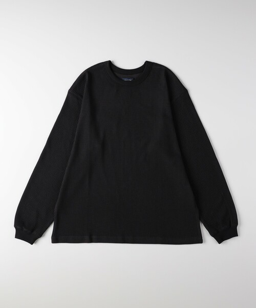 BACK NUMBER(バックナンバー)の「ワッフルクルーロンT(Tシャツ/カットソー・メンズ・ネイビー/カーキ/ブラック・05/04/06)」の14枚目の写真