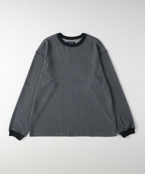 BACK NUMBER(バックナンバー)の「ワッフルクルーロンT(Tシャツ/カットソー・メンズ・ネイビー/カーキ/ブラック・05/04/06)」の15枚目の写真
