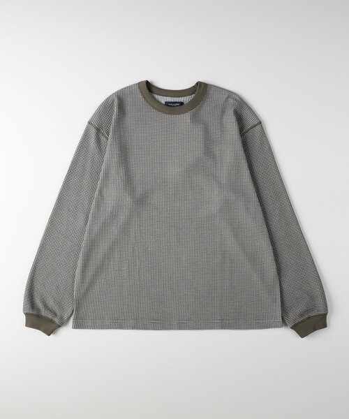 BACK NUMBER(バックナンバー)の「ワッフルクルーロンT(Tシャツ/カットソー・メンズ・ネイビー/カーキ/ブラック・05/04/06)」の16枚目の写真