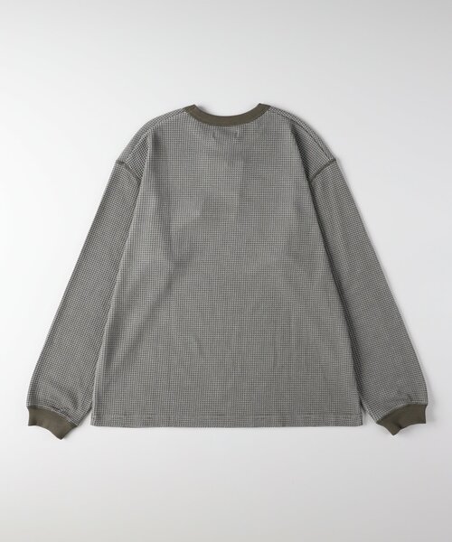 BACK NUMBER(バックナンバー)の「ワッフルクルーロンT(Tシャツ/カットソー・メンズ・ネイビー/カーキ/ブラック・05/04/06)」の17枚目の写真
