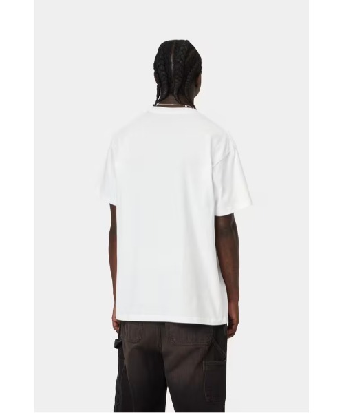 Carhartt WIP(カーハートダブリューアイピー)の「S/S Archive 95 T-Shirt(Tシャツ/カットソー・メンズ・ブラック/ホワイト・MEDIUM/SMALL/LARGE)」の4枚目の写真