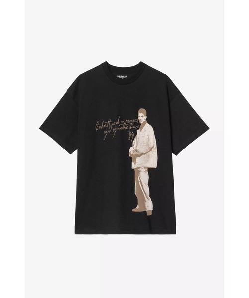 Carhartt WIP(カーハートダブリューアイピー)の「S/S Archive 95 T-Shirt(Tシャツ/カットソー・メンズ・ブラック/ホワイト・MEDIUM/SMALL/LARGE)」の8枚目の写真