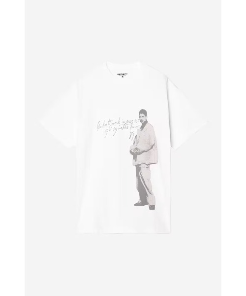 Carhartt WIP(カーハートダブリューアイピー)の「S/S Archive 95 T-Shirt(Tシャツ/カットソー・メンズ・ブラック/ホワイト・MEDIUM/SMALL/LARGE)」の10枚目の写真