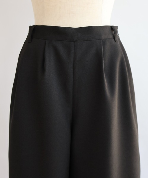 etre relie(エトレリー)の「リネンオックスワイドパンツ(その他パンツ・レディース・ベージュ/ブラック・SMALL/MEDIUM)」の9枚目の写真