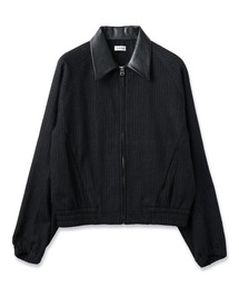 JIEDA / ジエダ LEATHER COLLAR SHORT JACKET