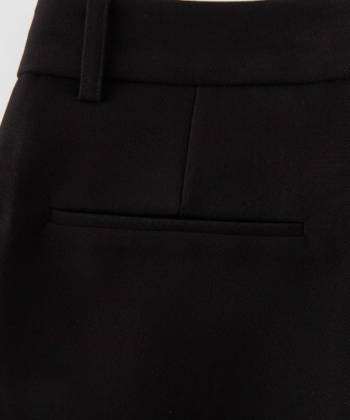 TODAYFUL（トゥデイフル）の「[TODAYFUL/トゥデイフル] ボンディング ワイドタックパンツ（スラックス・レディース・チャコールグレー/ブラック・36/38）」の10枚目の写真