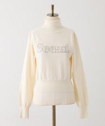 【Seemi.】ビジューロゴニット