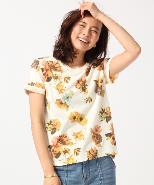 GLOBAL WORK(グローバルワーク)の「【吸水速乾】ロゴプリントTシャツ半袖/712441(Tシャツ/カットソー・レディース・ホワイト/ホワイト系その他/ブラック/グレー/ネイビー/その他2/その他3/カーキ/ホワイト系その他2/ライトグレー/ダークブルー/その他1/ダークグレー/その他4・LARGE/SMALL/MEDIUM)」の13枚目の写真