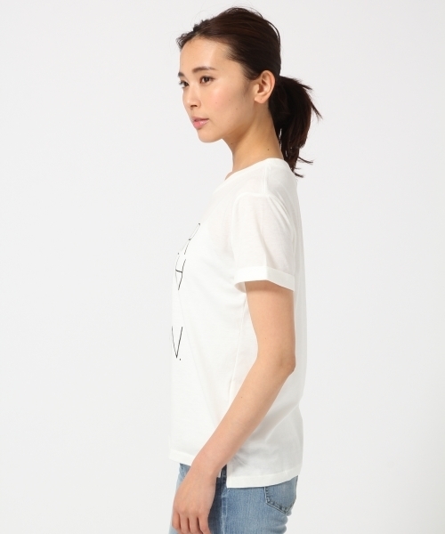 GLOBAL WORK(グローバルワーク)の「【吸水速乾】ロゴプリントTシャツ半袖/712441(Tシャツ/カットソー・レディース・ホワイト/ホワイト系その他/ブラック/グレー/ネイビー/その他2/その他3/カーキ/ホワイト系その他2/ライトグレー/ダークブルー/その他1/ダークグレー/その他4・LARGE/SMALL/MEDIUM)」の18枚目の写真