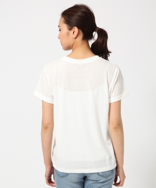 GLOBAL WORK(グローバルワーク)の「【吸水速乾】ロゴプリントTシャツ半袖/712441(Tシャツ/カットソー・レディース・ホワイト/ホワイト系その他/ブラック/グレー/ネイビー/その他2/その他3/カーキ/ホワイト系その他2/ライトグレー/ダークブルー/その他1/ダークグレー/その他4・LARGE/SMALL/MEDIUM)」の19枚目の写真