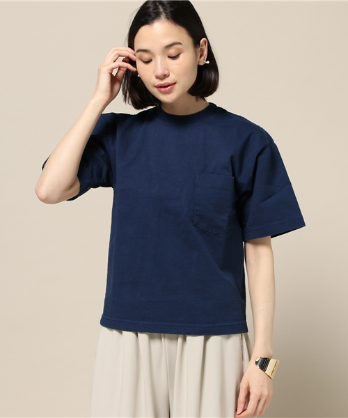 CAMBER(キャンバー)の「pocket T 16SS(CAMBER)(Tシャツ/カットソー・レディース・ホワイト/ブラック/ネイビー・FREE)」の3枚目の写真