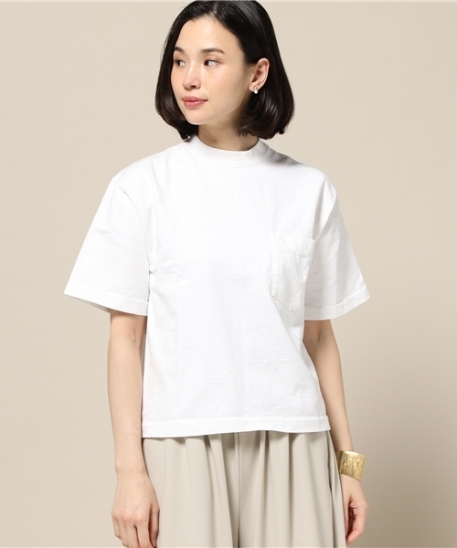 CAMBER(キャンバー)の「pocket T 16SS(CAMBER)(Tシャツ/カットソー・レディース・ホワイト/ブラック/ネイビー・FREE)」の4枚目の写真