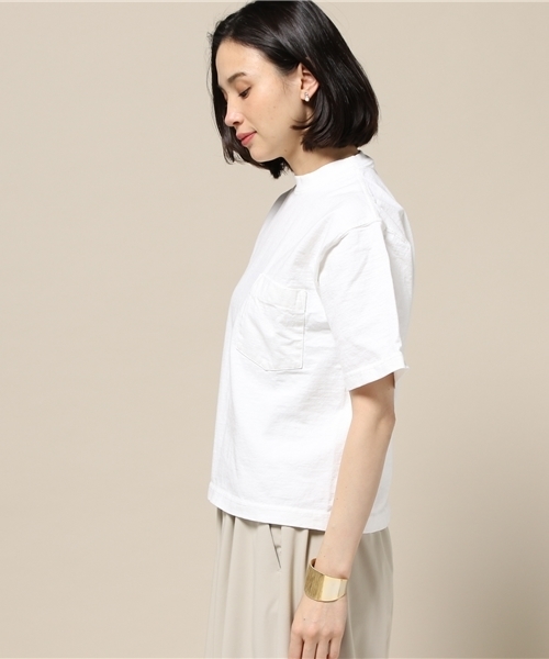 CAMBER(キャンバー)の「pocket T 16SS(CAMBER)(Tシャツ/カットソー・レディース・ホワイト/ブラック/ネイビー・FREE)」の5枚目の写真