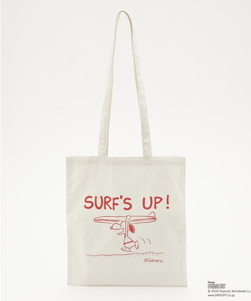 SLY（スライ）の「VINTAGE PEANUTS T/SH&TOTE SET（Tシャツ/カットソー・レディース・ライトブルー/ブラック/オフホワイト/イエロー・2/1）」の20枚目の写真
