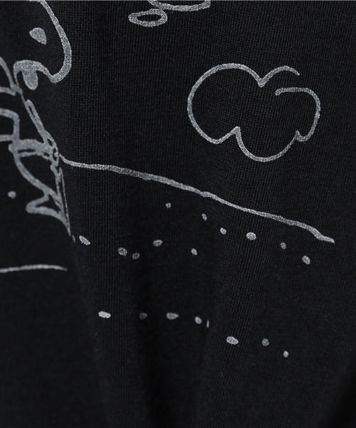 SLY（スライ）の「VINTAGE PEANUTS T/SH&TOTE SET（Tシャツ/カットソー・レディース・ライトブルー/ブラック/オフホワイト/イエロー・2/1）」の13枚目の写真