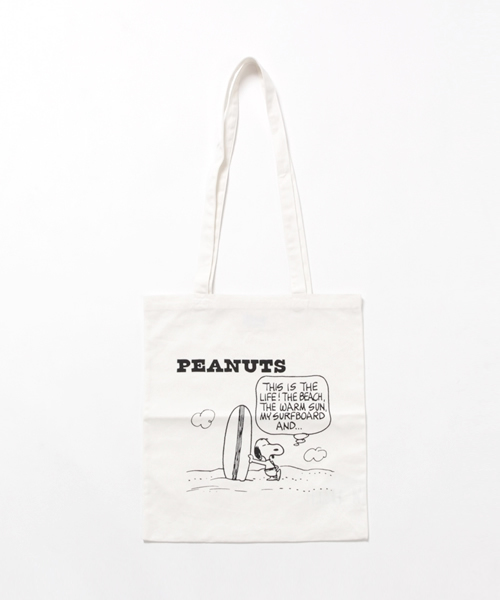 SLY（スライ）の「VINTAGE PEANUTS T/SH&TOTE SET（Tシャツ/カットソー・レディース・ライトブルー/ブラック/オフホワイト/イエロー・2/1）」の10枚目の写真