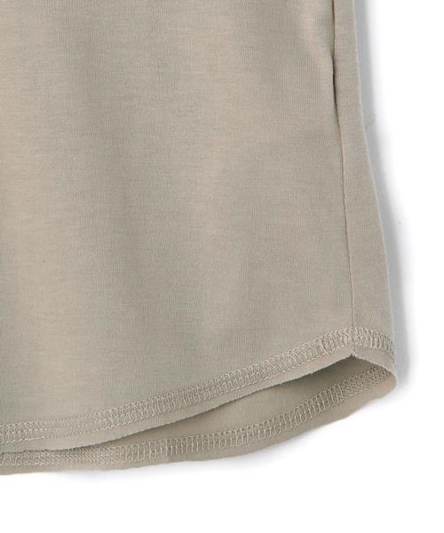 green label relaxing（グリーンレーベルリラクシング）の「ビッグポケット Tシャツ◆（Tシャツ/カットソー・キッズ・ホワイト/グレー・135/105/125/115）」の11枚目の写真