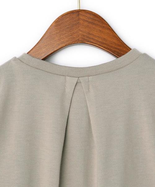 green label relaxing（グリーンレーベルリラクシング）の「ビッグポケット Tシャツ◆（Tシャツ/カットソー・キッズ・ホワイト/グレー・135/105/125/115）」の5枚目の写真