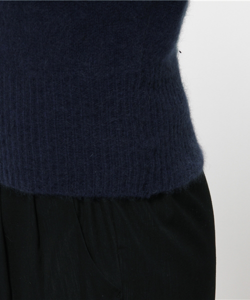 Banner Barrett（バナーバレット）の「ラクーン半袖ニットトップス（ニット/セーター・レディース・グレー/グリーン/レッド/ネイビー・38）」の10枚目の写真