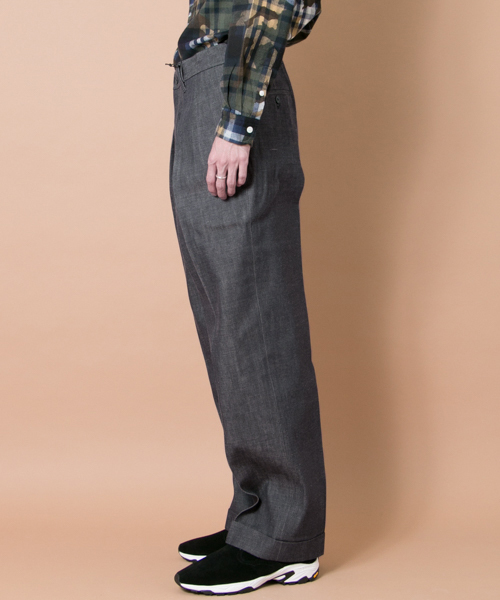 URBAN RESEARCH(アーバンリサーチ)の「zubon 10OZ 反応染め 2TUCK DENIM(デニムパンツ・メンズ・インディゴブルー・2/1/3)」の11枚目の写真