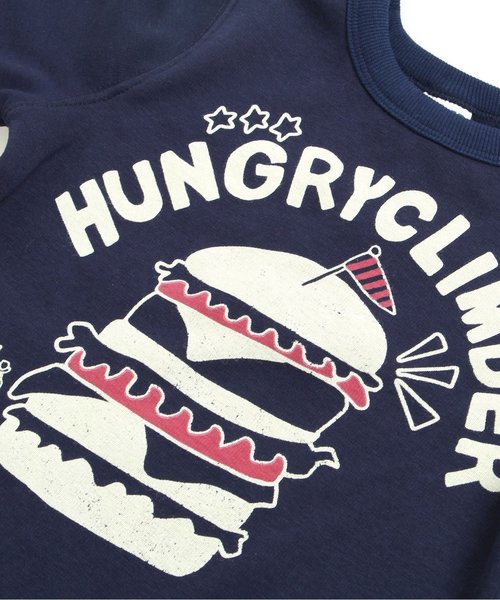 BREEZE（ブリーズ）の「ネット限定 あったか裏シャギーアメリカン2柄トレーナー（スウェット・キッズ・ライム/キナリ/ネイビー/オレンジ・100/120/110/130/95/140/90/80）」の9枚目の写真