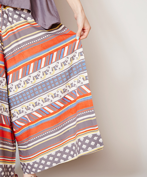 チャイハネ（チャイハネ）の「【チャイハネ】ボヤージュサロペット（サロペット/オーバーオール・レディース・ホワイト/ブラック/ネイビー・FREE）」の5枚目の写真