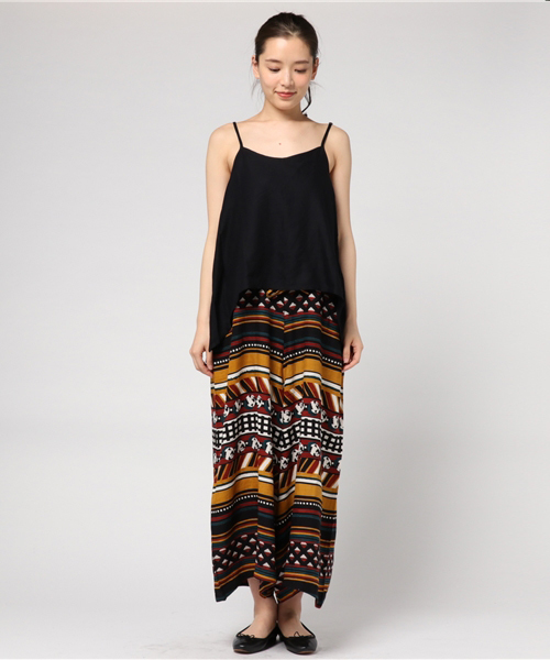 チャイハネ（チャイハネ）の「【チャイハネ】ボヤージュサロペット（サロペット/オーバーオール・レディース・ホワイト/ブラック/ネイビー・FREE）」の11枚目の写真