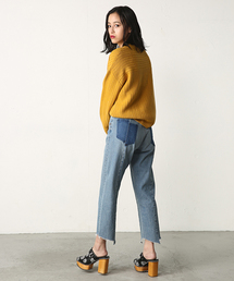 MOUSSY | HL SHIFT SHUT WIDE STRAIGHT(デニムパンツ)