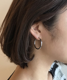 【Bab】ベーシック　メタル　フープピアス