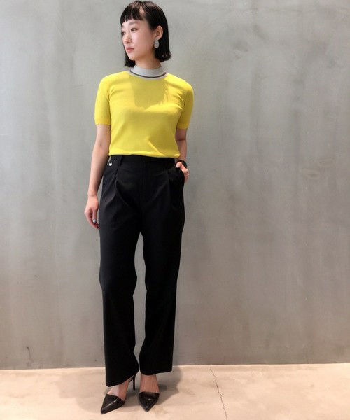 SOLIDO(ソリード)の「SOLIDO(ソリード)ワイドパンツ(その他パンツ・レディース・グレー/ブラック・1/2/3)」の12枚目の写真