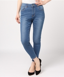 Honeys | デニムスキニーパンツ６４丈(デニムパンツ)