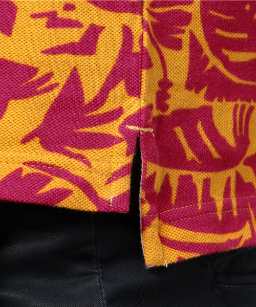 TOMMY HILFIGER（トミーヒルフィガー）の「コットンピケスリムフィットポロ（ポロシャツ・メンズ・オレンジ・SMALL/LARGE/X-LARGE/MEDIUM）」の6枚目の写真