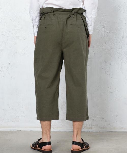 green label relaxing（グリーンレーベルリラクシング）の「SC LI/CO SABAI サバイ パンツ（その他パンツ・メンズ・オリーブ/ネイビー・MEDIUM）」の13枚目の写真