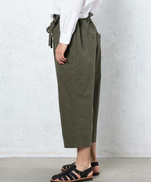 green label relaxing（グリーンレーベルリラクシング）の「SC LI/CO SABAI サバイ パンツ（その他パンツ・メンズ・オリーブ/ネイビー・MEDIUM）」の7枚目の写真
