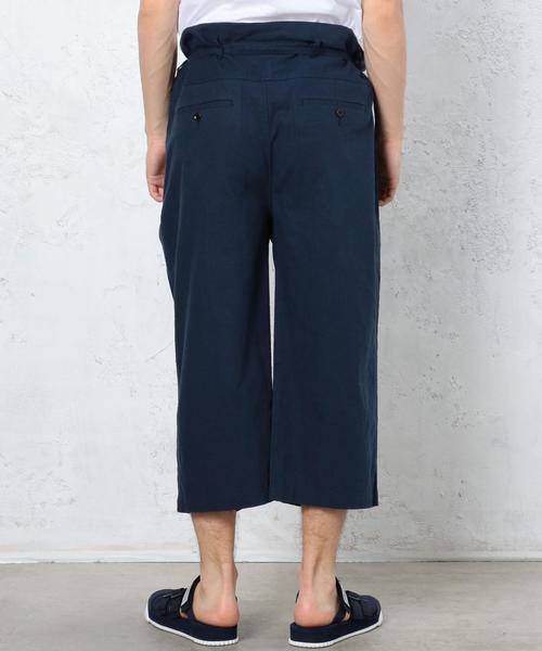 green label relaxing（グリーンレーベルリラクシング）の「SC LI/CO SABAI サバイ パンツ（その他パンツ・メンズ・オリーブ/ネイビー・MEDIUM）」の3枚目の写真