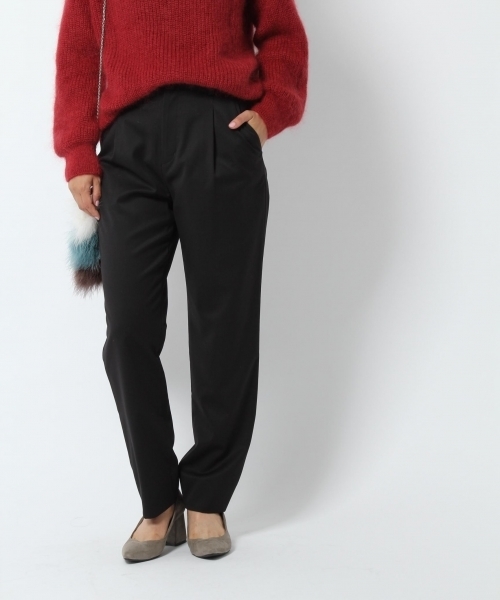 laboratory work（ラボラトリーワーク）の「テーパードタックパンツ（その他パンツ・レディース・ブラック/グレー/グレー系その他・SMALL/MEDIUM）」の2枚目の写真