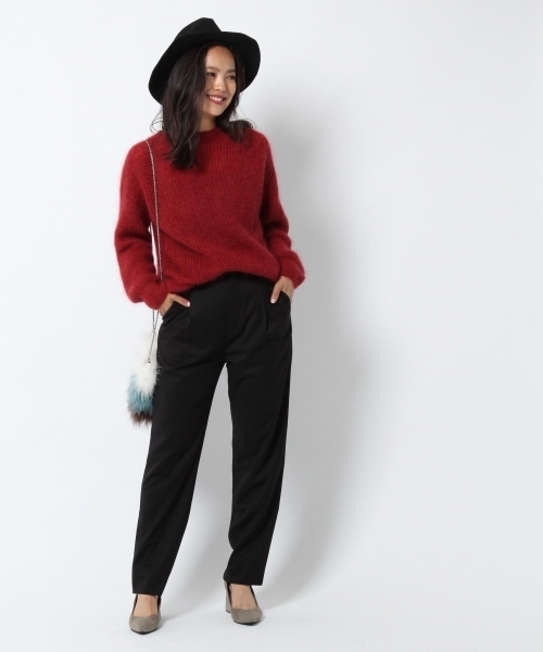 laboratory work（ラボラトリーワーク）の「テーパードタックパンツ（その他パンツ・レディース・ブラック/グレー/グレー系その他・SMALL/MEDIUM）」の14枚目の写真