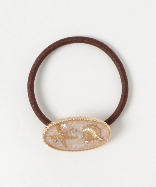 Kahiko(カヒコ)の「【Kahiko】オーバルアクアリウムヘアゴム(ヘアゴム・レディース・マルチ/ホワイト/ブルー・FREE)」の1枚目の写真