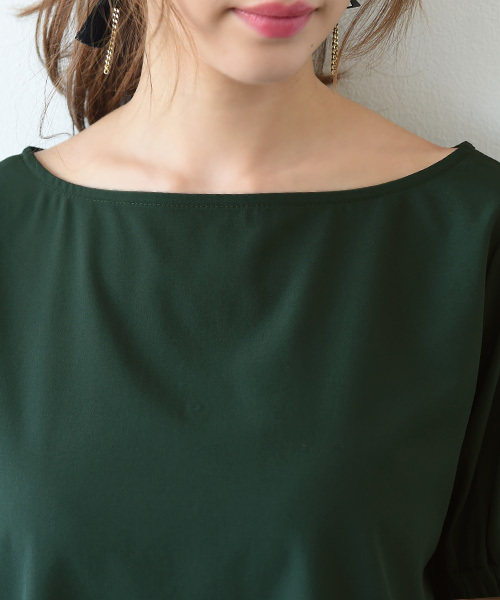 Luz Llena（ラズレナ）の「ゴムギャザースリーブブラウス（シャツ/ブラウス・レディース・ブラウン/グリーン/ブラック・MEDIUM）」の10枚目の写真