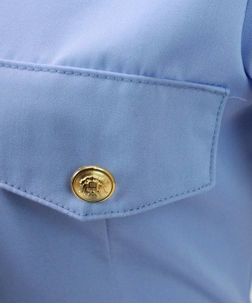 OSYAREVO（オシャレボ）の「コスプレ 婦人警官 ポリス レディース ホワイトデー 記念日（コスチューム/パーティーグッズ・レディース・ホワイト/ブルー・LARGE/MEDIUM/X-LARGE）」の15枚目の写真